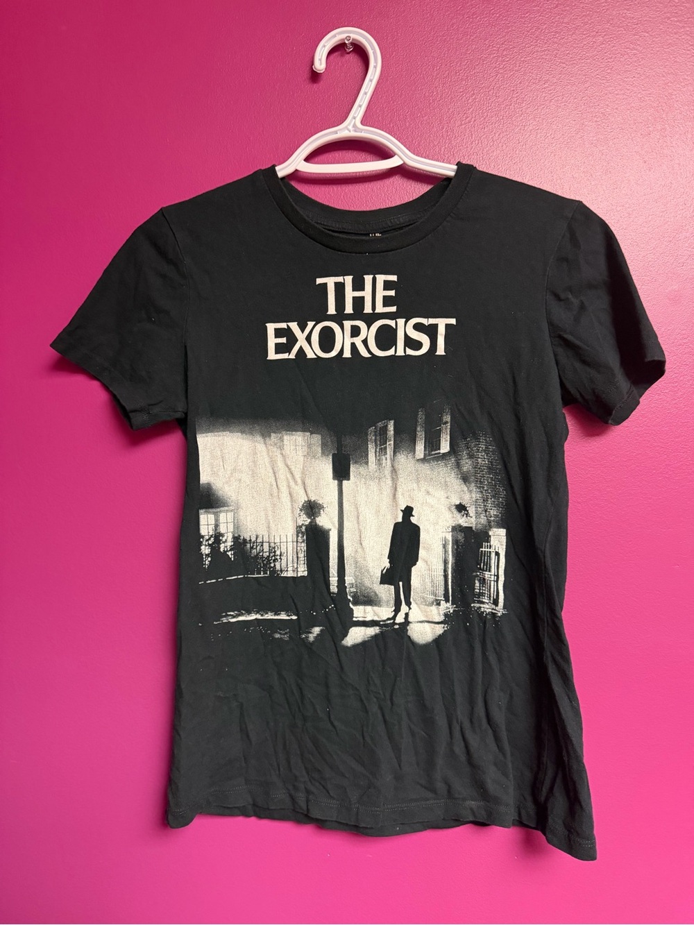 Black 'The Exorcist' Graphic T-Shirt
